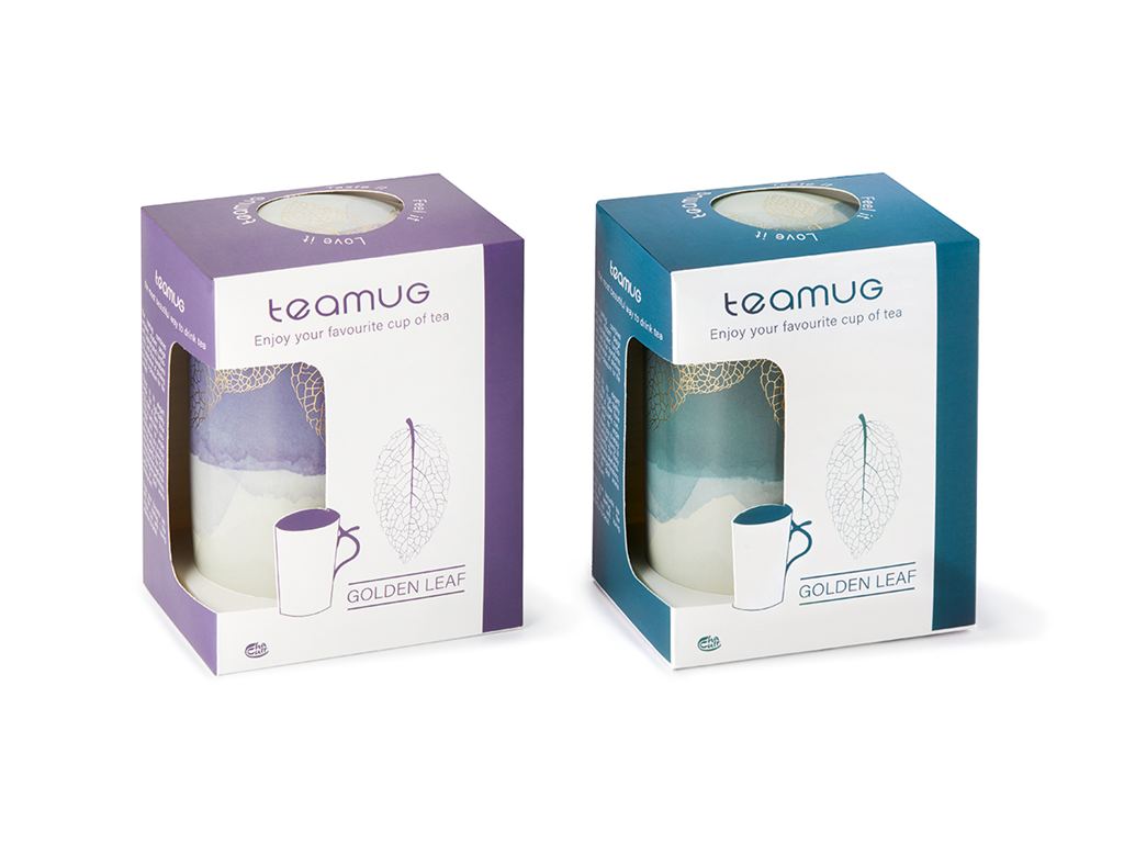 PORCELAN SKODELICA GOLDEN LEAF S CEDILOM