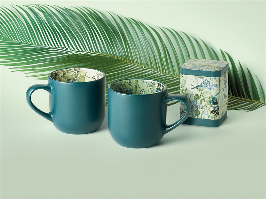 PORCELAN SKODELICA BLUE GARDEN MEGA