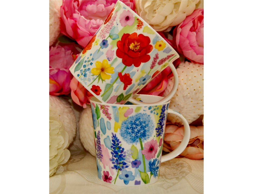 DUNOON PORCELAN SKODELICA FLORAL BURST CAIRNGORM