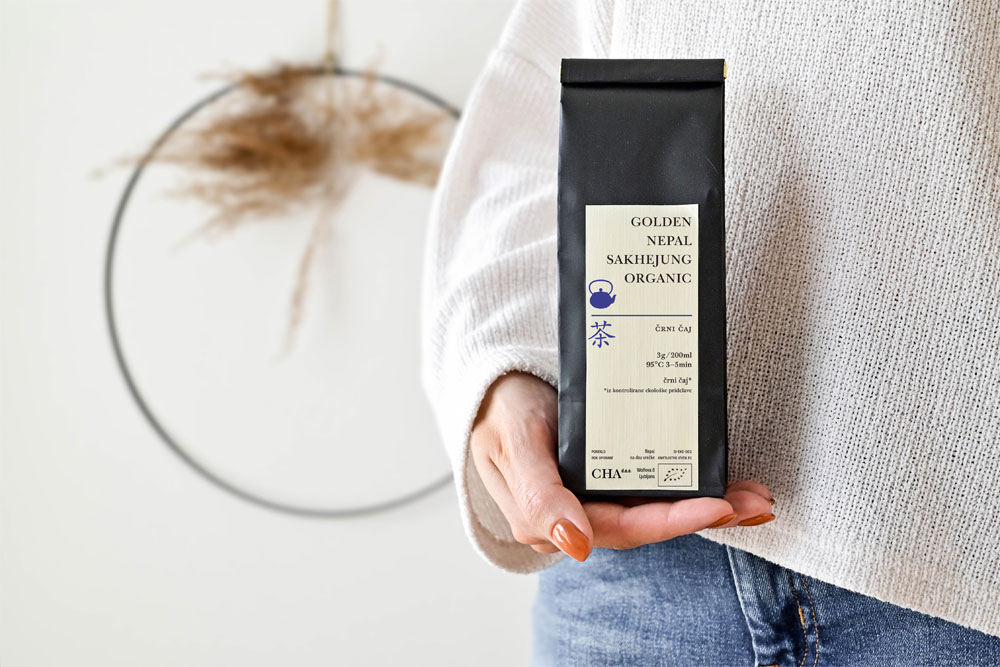 ČRNI ČAJ Golden Nepal Sakhejung Organic