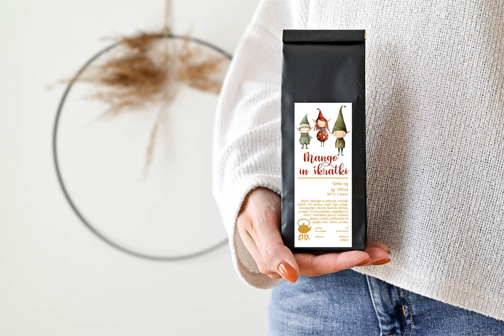 SADNI ČAJ Mango in škratki